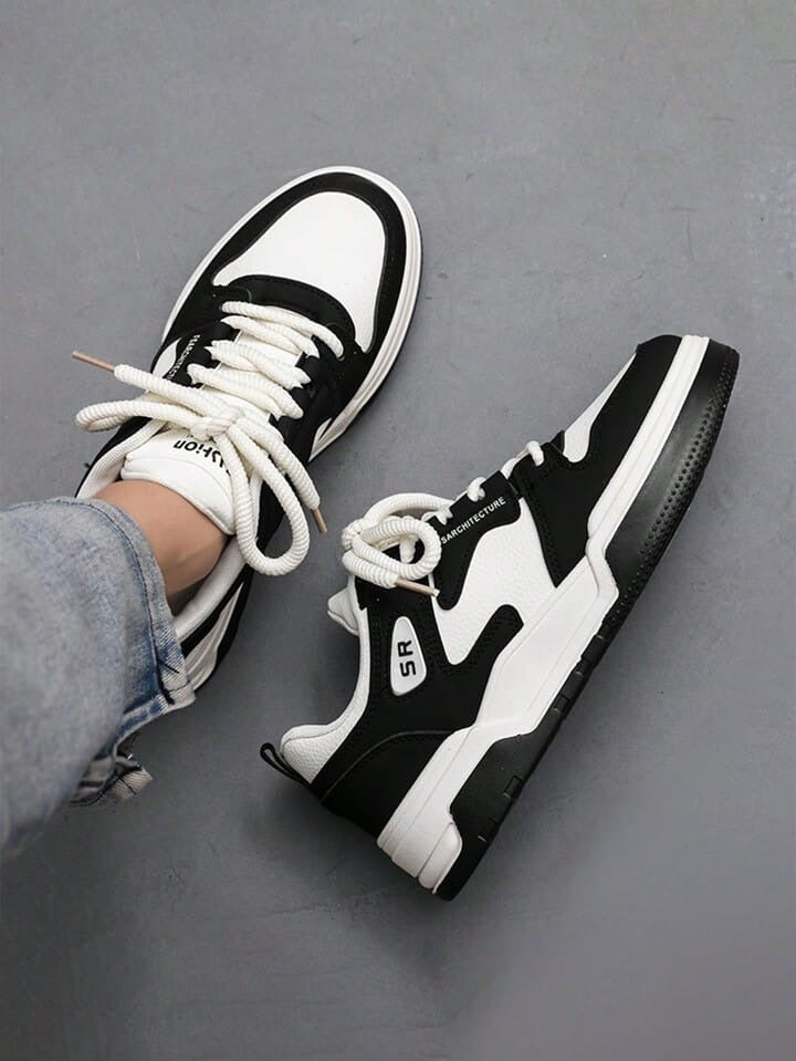 2024 Summer Men's Breathable White Sneakers - Trendy All-Match Casual Sports Shoes